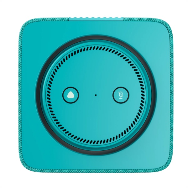 Умная колонка Яндекс.Станция Макс с Алисой, с Zigbee, бирюзовый